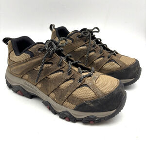 Merrell J006142 Moab Vertex CF2 Low Carbon Fiber Toe Safety Shoes Otter Women 7M